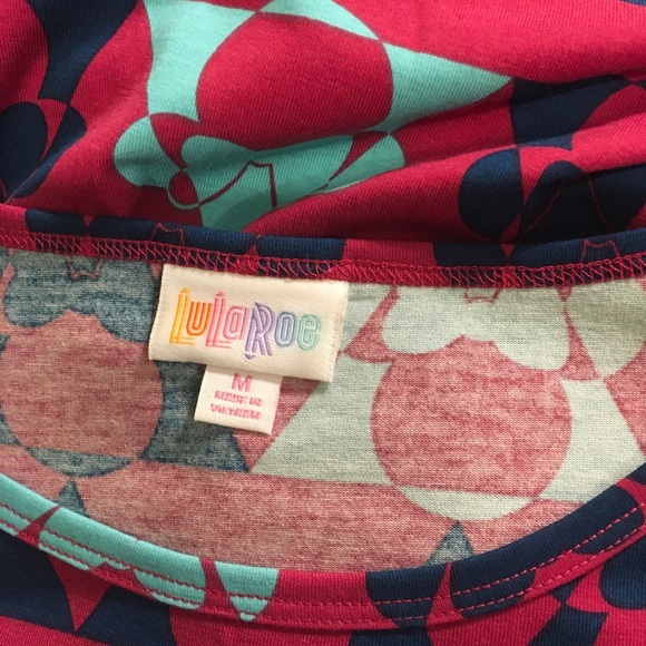 LuLaRoe Disney Minnie Mouse Irma Top M FREE SHIP - Picture 4 of 5